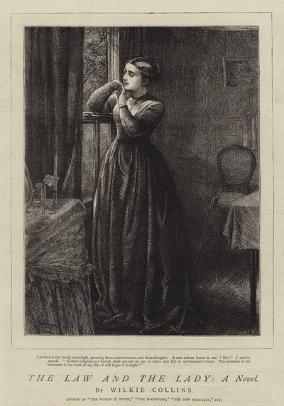 De wet en de dame, een roman door Mary Ellen Edwards